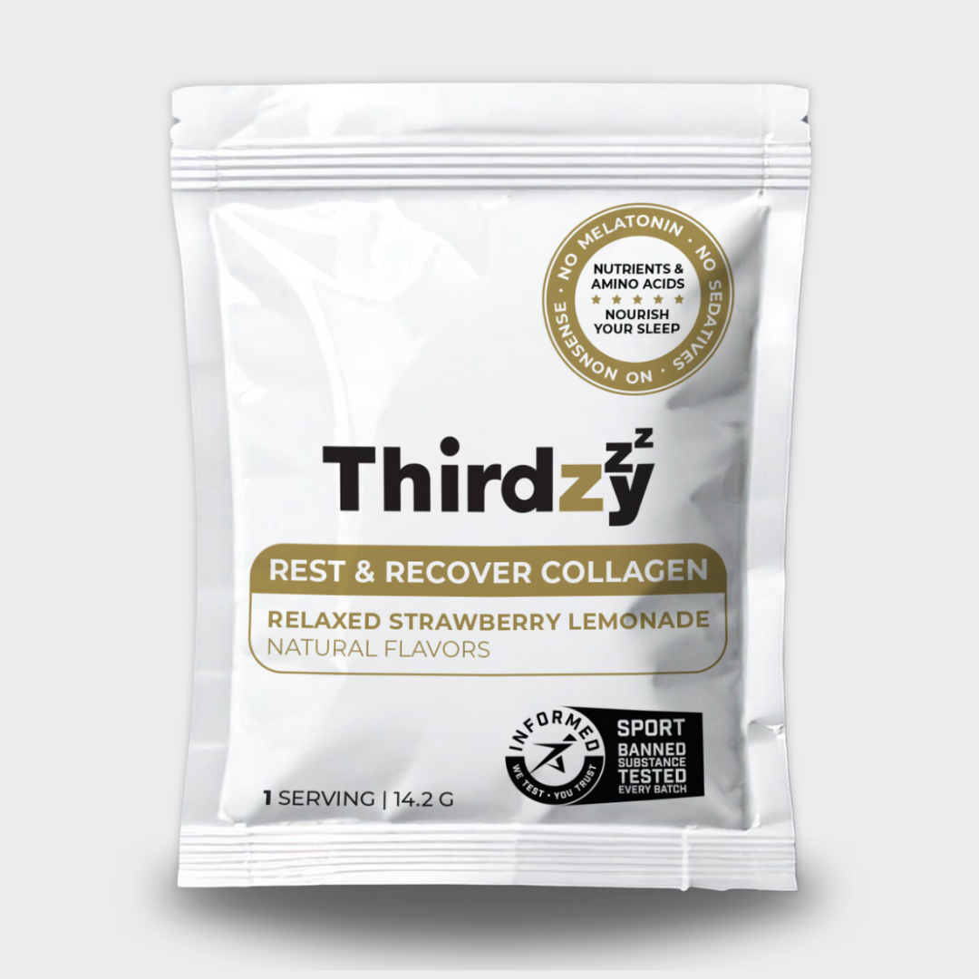 Thirdzy Rest & Recover 1-night trial packet — strawberry lemonade