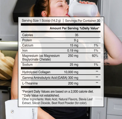 Thirdzy nutritional and ingredient panel.